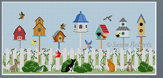 Birdhouse Garden