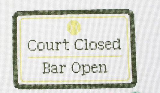 Court Closed, Bar Open