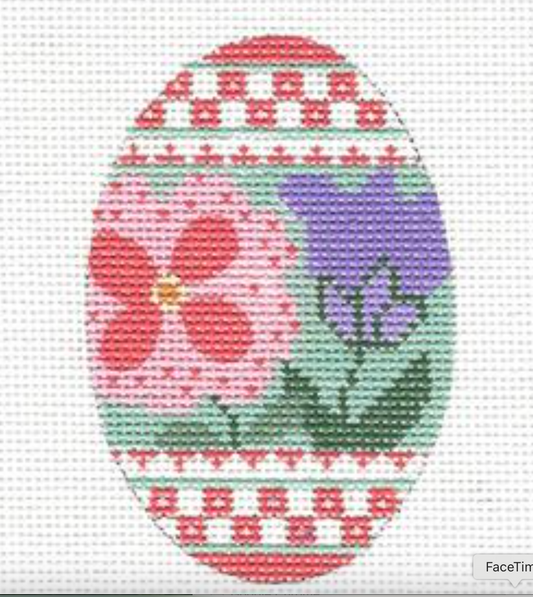 Spring Flowers Egg