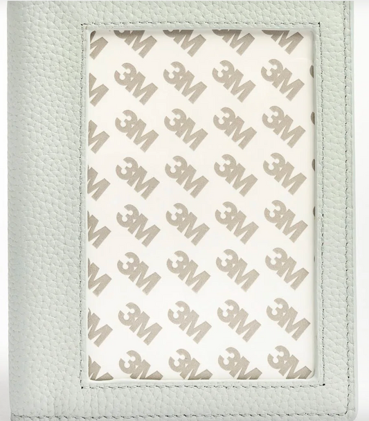 Self Finishing Passport Cover-Pebble Ice Blue