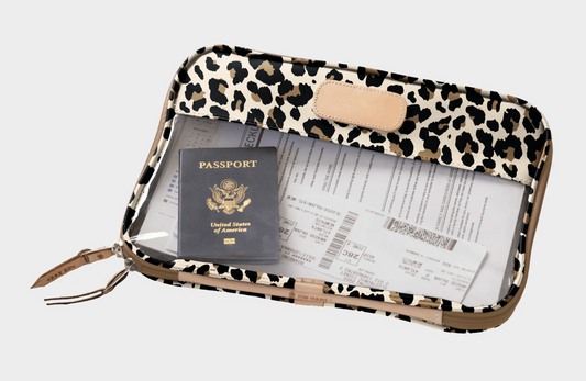 "NDLPT" Jon Hart Clear Folio-Leopard