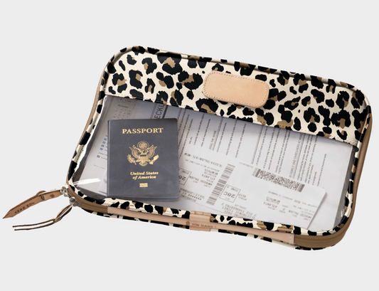 "Stitch Miami"-Jon Hart Clear Folio-Leopard