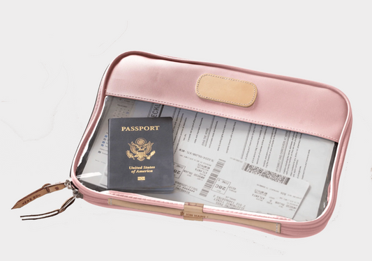 "NDLPT"-Jon Hart Clear Folio-Rose