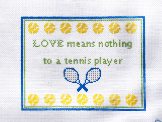 Love Means Nothing to a Tennis Player