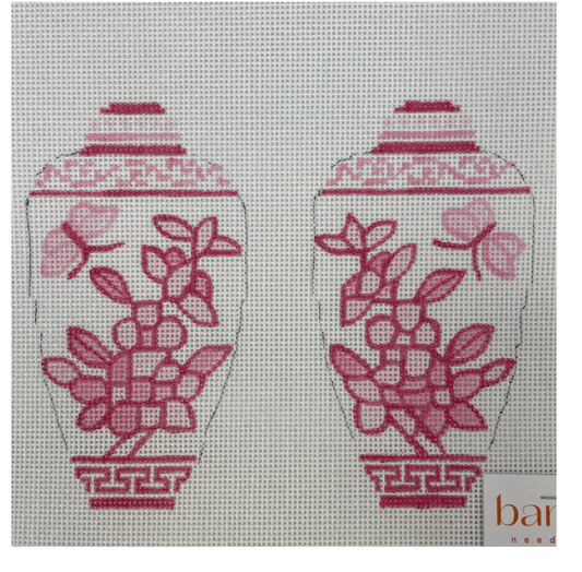 Pink Ginger Jar Scissor Case