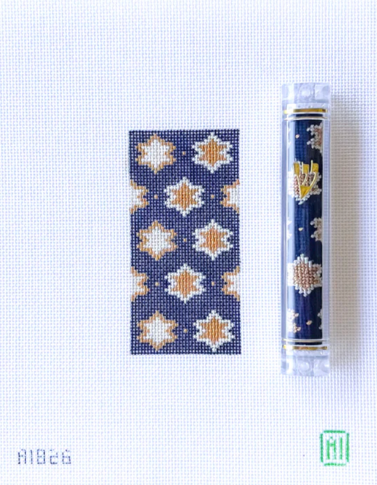Stars of David Mezuzah