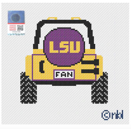 LSU Jeep