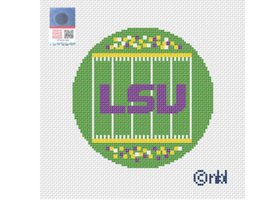 LSU Football  Field Round
