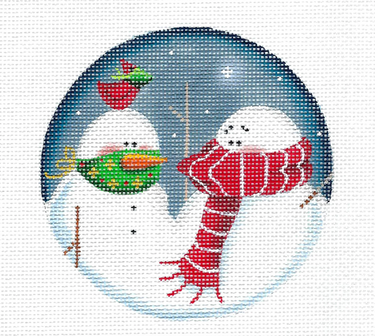Masked up Snowmen